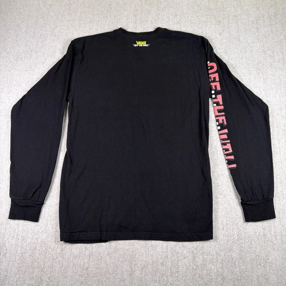 NWOT Vans Off The Wall‎ Shirt Medium Sponge Bob Square Pants Sleeve Shirt